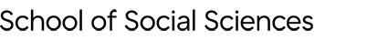 School of Social Sciences Wordmark